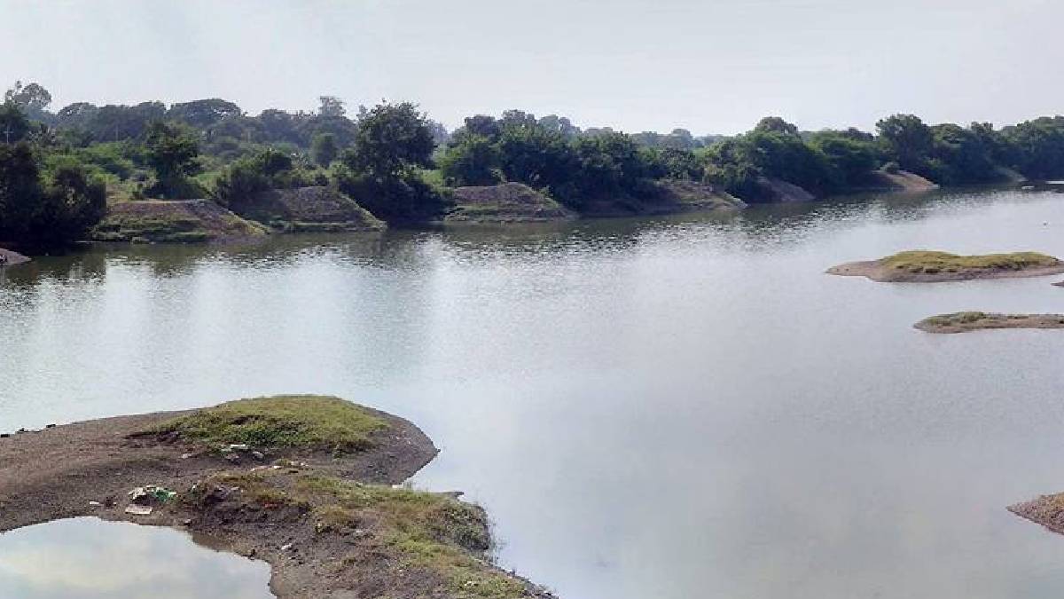 ಭೀಮಾ ನದಿ ಕೆಮಿಕಲ್ ತ್ಯಾಜ್ಯ | Photo Credit: https://commons.wikimedia.org/wiki/File:Bhima_River.jpg