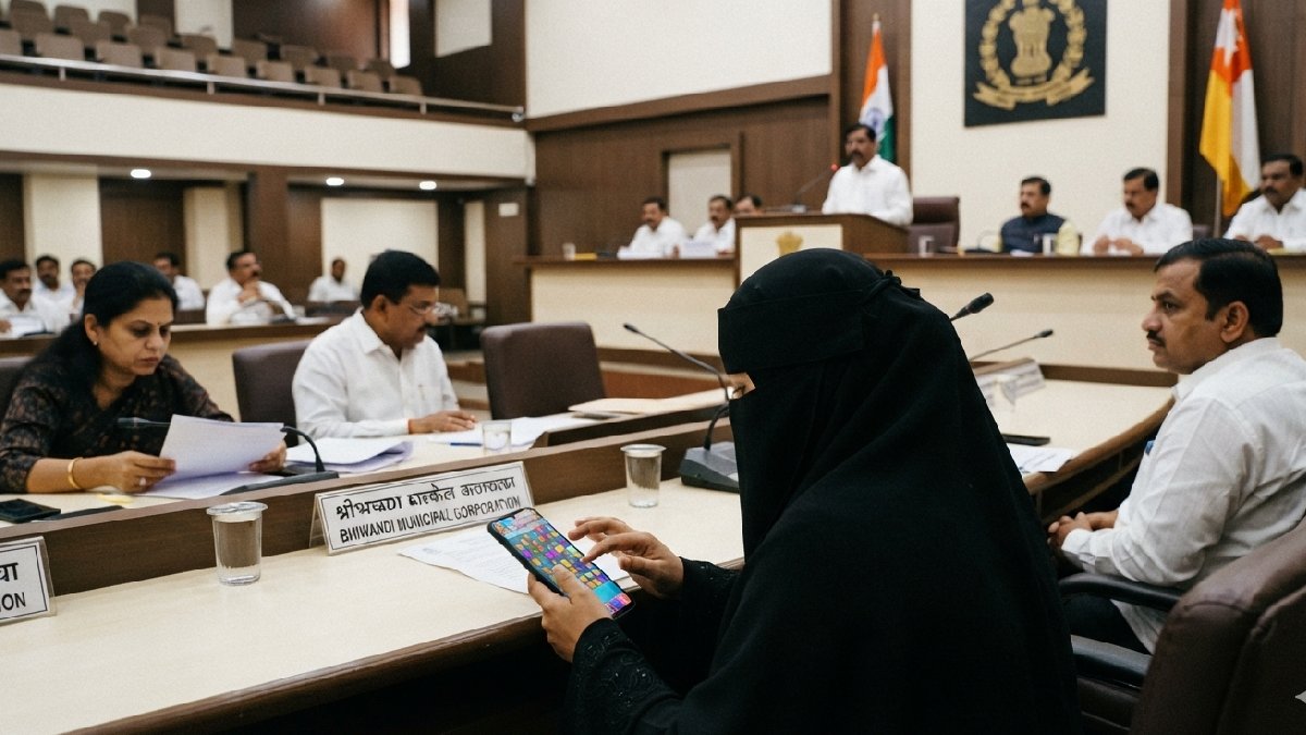 The councillor appeared to be playing Candy Crush on her mobile | Photo Credit: AI Image