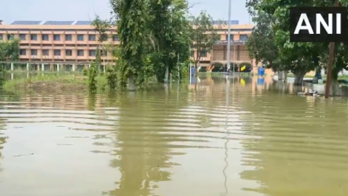 Bihar Flood Crisis: Rising Ganga Water Submerges Bhagalpur University Campus and Surrounding Areas