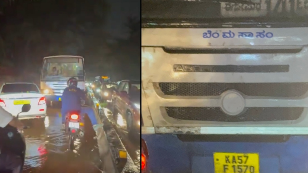 BMTC Bus Reportedly Drives on Wrong Side in Bengaluru, Reverses 300 Metres