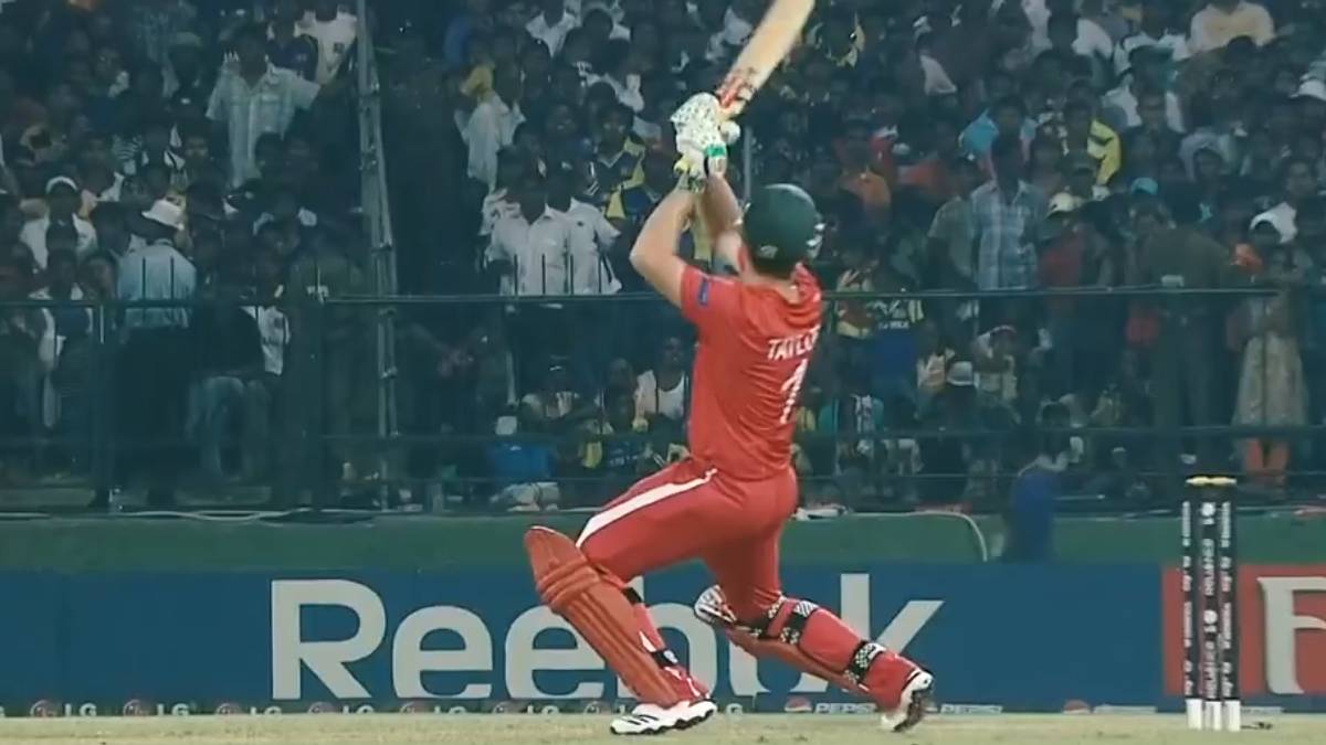 ಸಚಿನ್ ತೆಂಡೂಲ್ಕರ್ ಅವರ ODI ದೀರ್ಘಾವಧಿ ದಾಖಲೆಯನ್ನು ಹಿಂದಿಕ್ಕಿದ ಬ್ರೆಂಡನ್ ಟೇಲರ್ | Photo Credit: https://x.com/Aryaseen5911