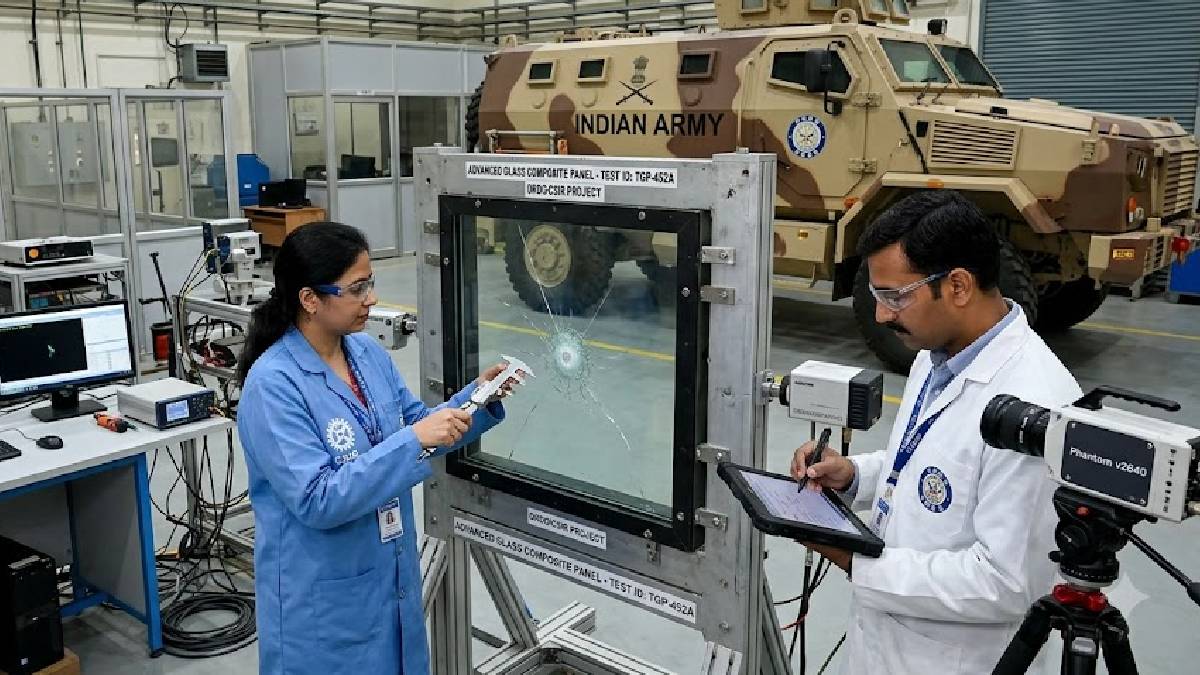 ಗುಂಡಿನ ದಾಳಿಯನ್ನೂ ತಡೆಯಲಿದೆ ಹೊಸ ಗಾಜು - DRDO-CSI​R ಜಂಟಿ ಯೋಜನೆಗೆ ₹50 ಕೋಟಿ!!
