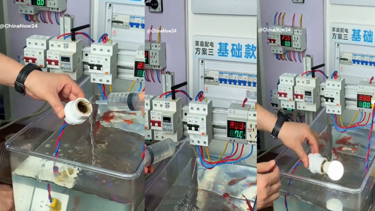 No More Worry About Water Near Electrical Switches? China Showcases Waterproof, Shock-Proof Switch Design