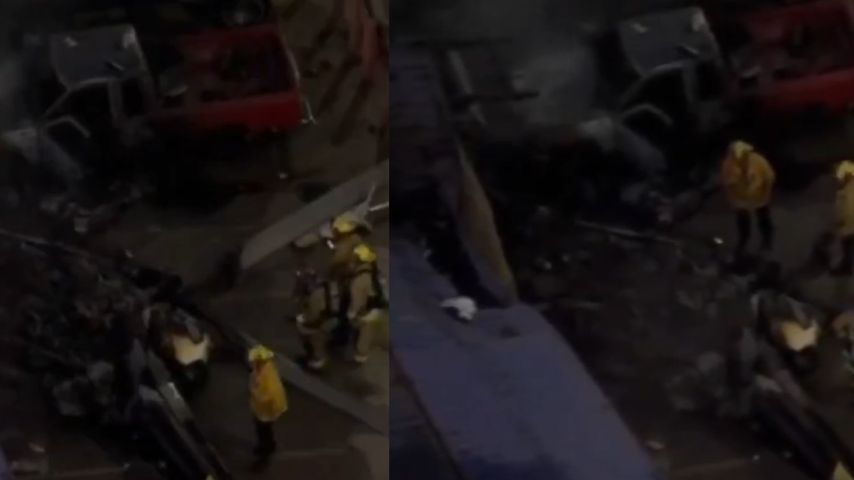 Los Angeles Helicopter Crash | Photo Credit: https://x.com/Vishii14/