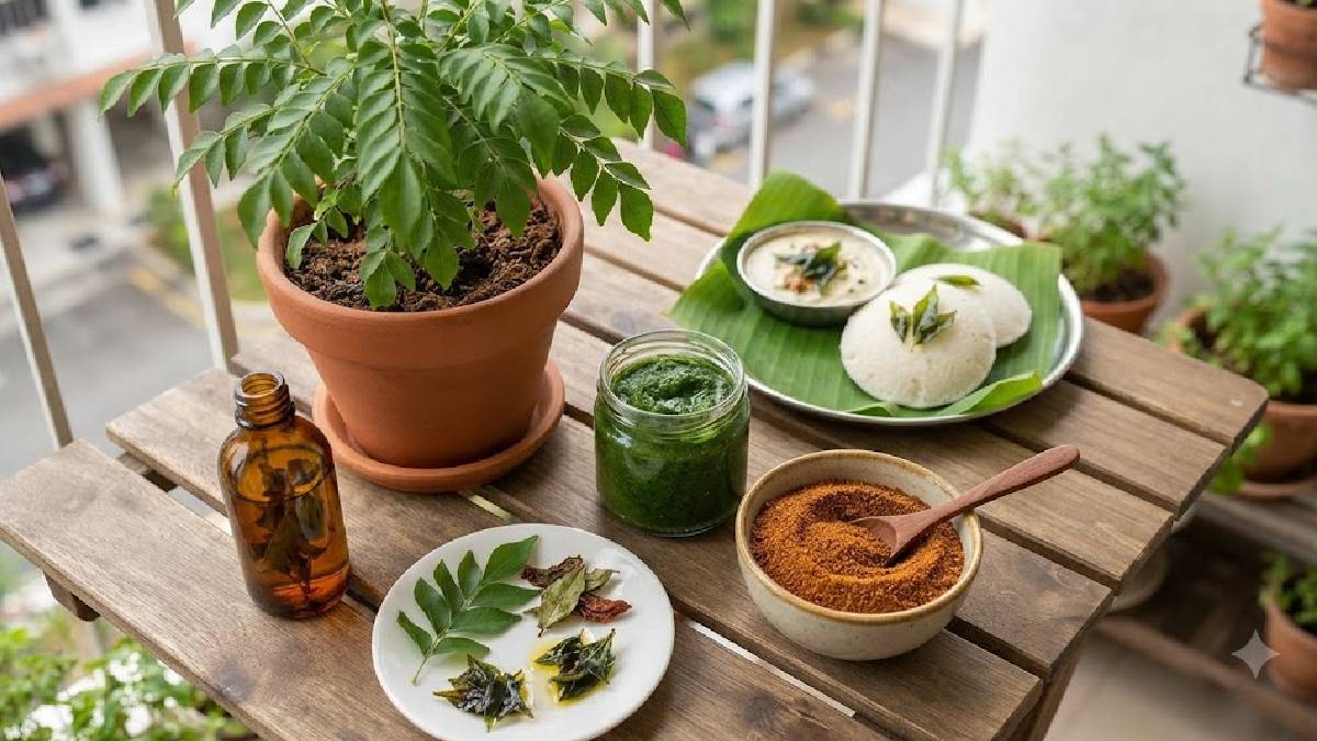 ಮನೆಯಲ್ಲೇ ಬೆಳೆದ ಕರಿಬೇವು ವ್ಯರ್ಥ ಮಾಡಬೇಡಿ; ಹೀಗೂ ಬಳಸಬಹುದು ನೋಡಿ!!