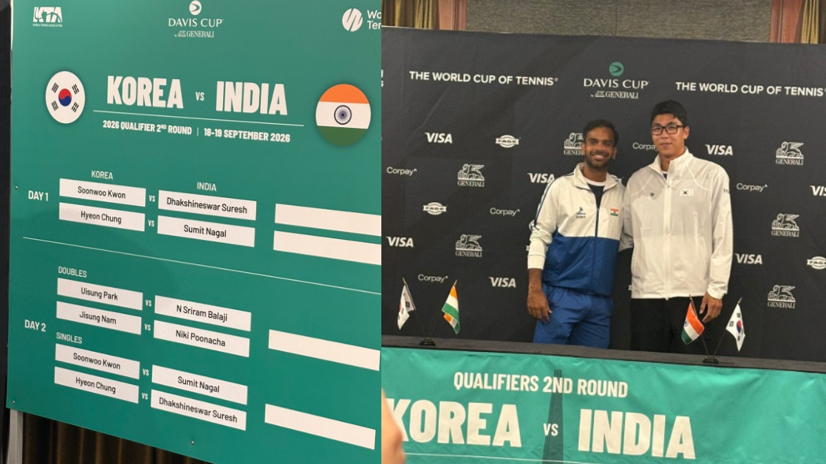 India vs South Korea Davis Cup 2026: When and Where to Watch Live in India