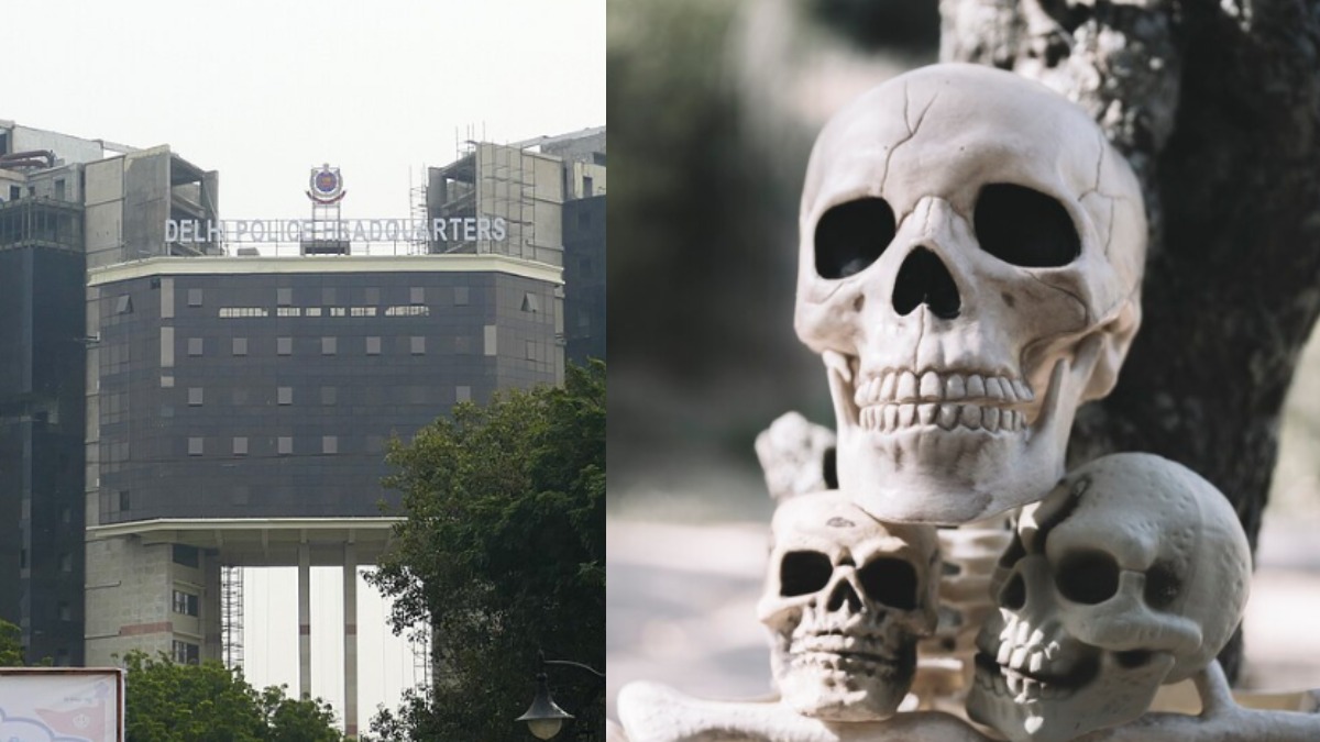 Delhi Skeleton Mystery: Police Check If Scrap Discovery Is Real or Educational Dummy