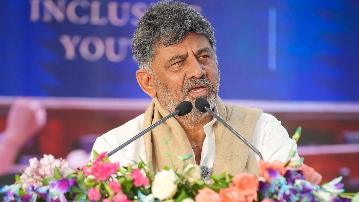 DK Shivakumar Backs T Narasipura Inspector Amid Ganesh Procession Controversy, Targets BJP Protest