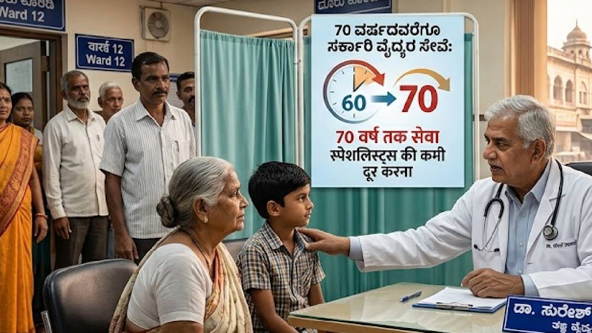 70 ವರ್ಷದವರೆಗೂ ಸರ್ಕಾರಿ ವೈದ್ಯರ ಸೇವೆ-ತಜ್ಞರ ಕೊರತೆ ನೀಗಿಸಲು ಉತ್ತರ ಪ್ರದೇಶದ ಹೊಸ ಪ್ರಯತ್ನ!!