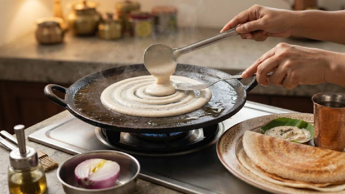 ದೋಸೆ ಸರಿಯಾಗಿ ಬರದಿರಲು ತವಾವೂ ಕಾರಣ; ಅಂಟದಂತೆ ಮಾಡುವ ಸುಲಭ ವಿಧಾನಗಳು!!