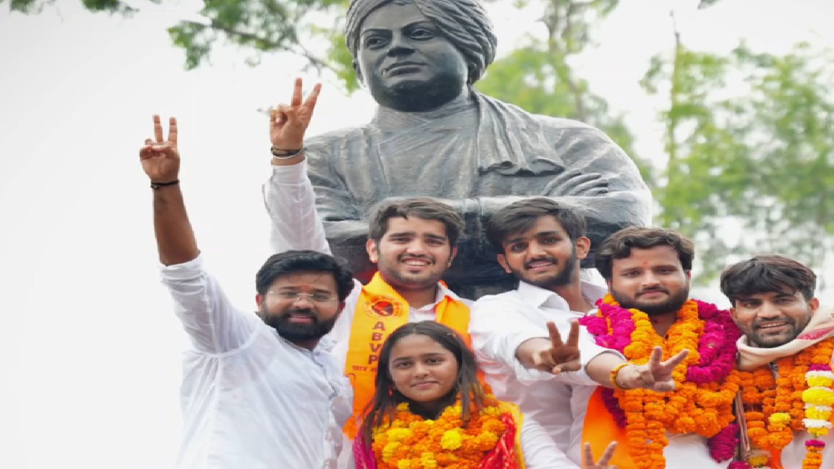 Delhi University DUSU Results 2026: ABVP Wins 3 Posts, Independent Candidate Bags VP Seat