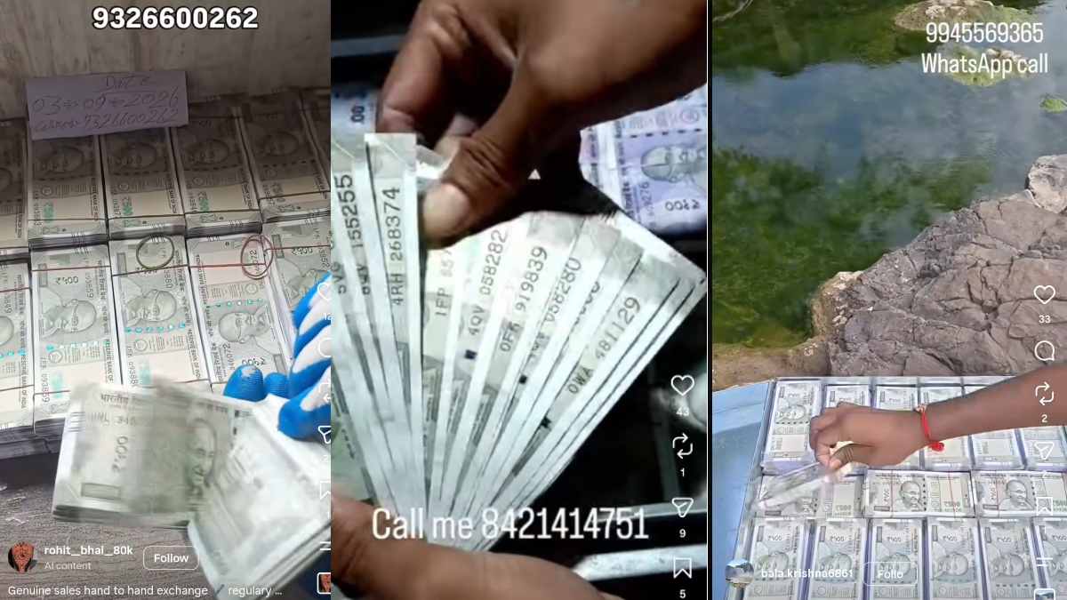 Fake ₹500 Notes Worth ₹10 Lakh Allegedly Sold for ₹1 Lakh on Instagram, Raising Alarm
