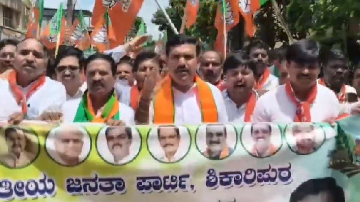ಕೃಷಿಗೆ 24x7 ವಿದ್ಯುತ್ ಕೊಡಿ- ಶಿವಮೊಗ್ಗದಲ್ಲಿ ಸರ್ಕಾರದ ವಿರುದ್ಧ ವಿಜಯೇಂದ್ರ ಆಗ್ರಹ!!