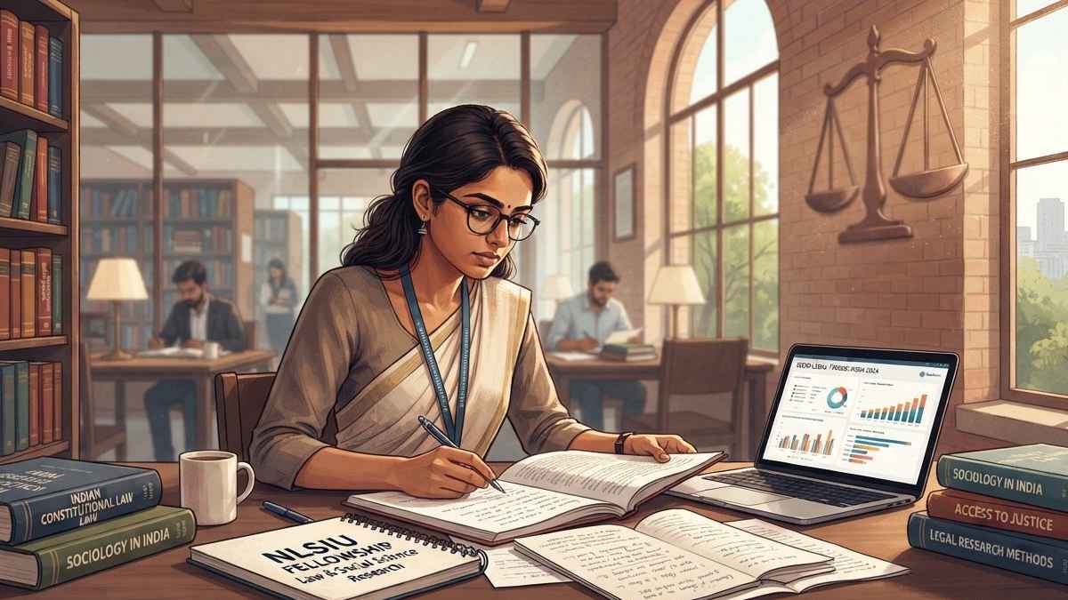 ಬೆಂಗಳೂರಿನ NLSIUನಲ್ಲಿ ಬಂಪರ್ ಅವಕಾಶ - ಕಾನೂನು, ಸಾಮಾಜಿಕ ವಿಜ್ಞಾನ ಸಂಶೋಧಕರಿಗೆ ಫೆಲೋಶಿಪ್!!