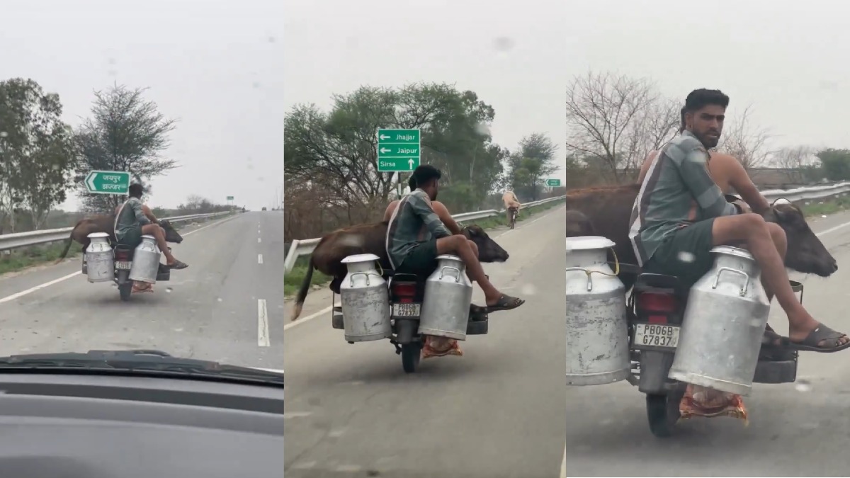 No Delivery Partner Needed: Desi Man Turns Motorcycle Into a One-Man Supply Chain