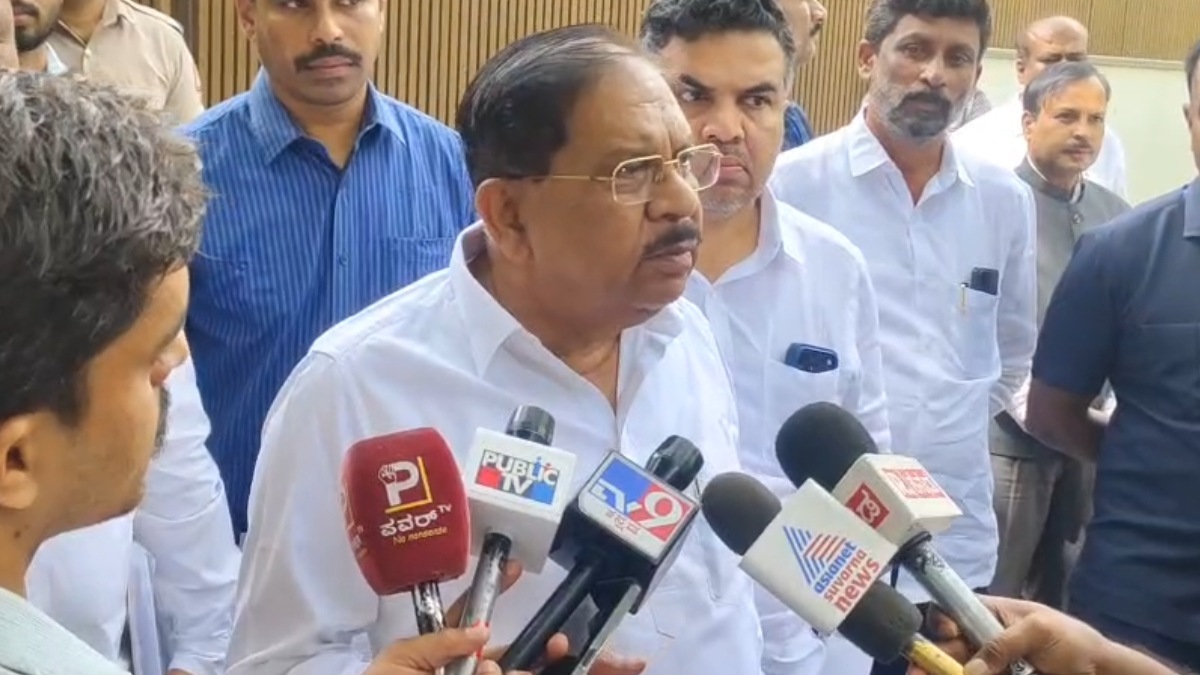 ಬಿಜೆಪಿ ಪ್ರತಿಭಟನೆಗೆ  ಡಿಸಿಎಂ ಜಿ. ಪರಮೇಶ್ವರ್ ತಿರುಗೇಟು!!