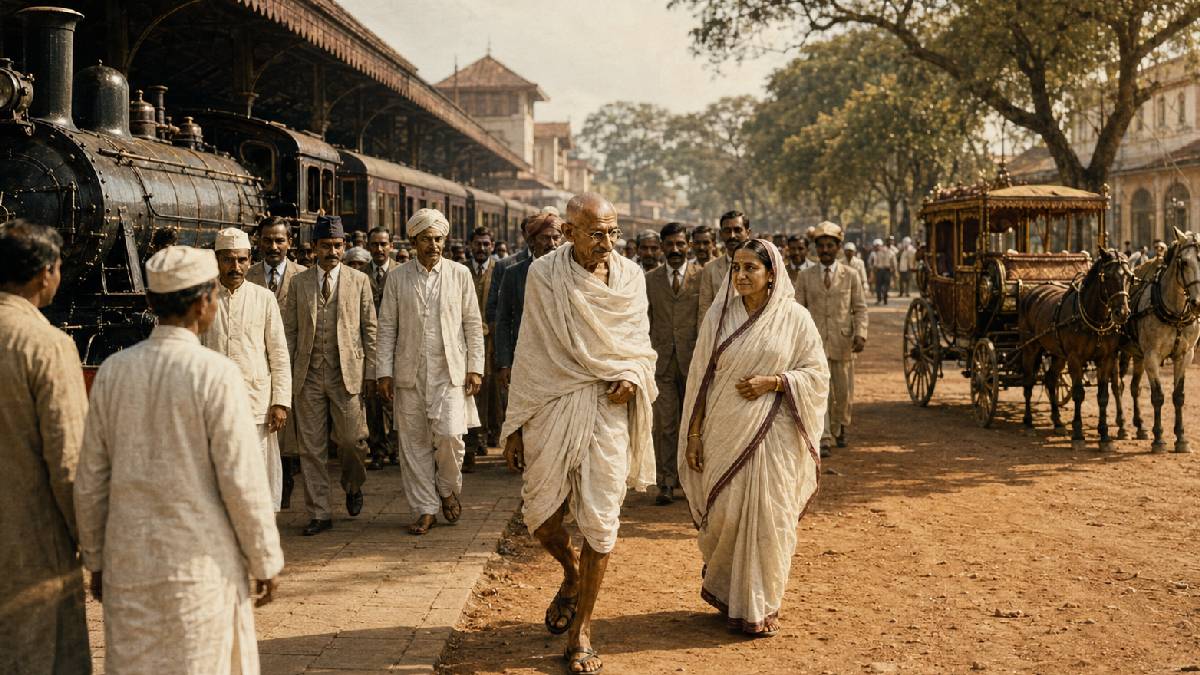 ಗಾಂಧೀಜಿ ಮೊದಲ ಬಾರಿ ಬೆಂಗಳೂರಿಗೆ ಬಂದಾಗ ಏನಾಗಿತ್ತು; ಆನಂದರಾವ್ ಸರ್ಕಲ್‌ನಿಂದ ಲಾಲ್‌ಬಾಗ್‌ವರೆಗೆ ಕಥೆ!!