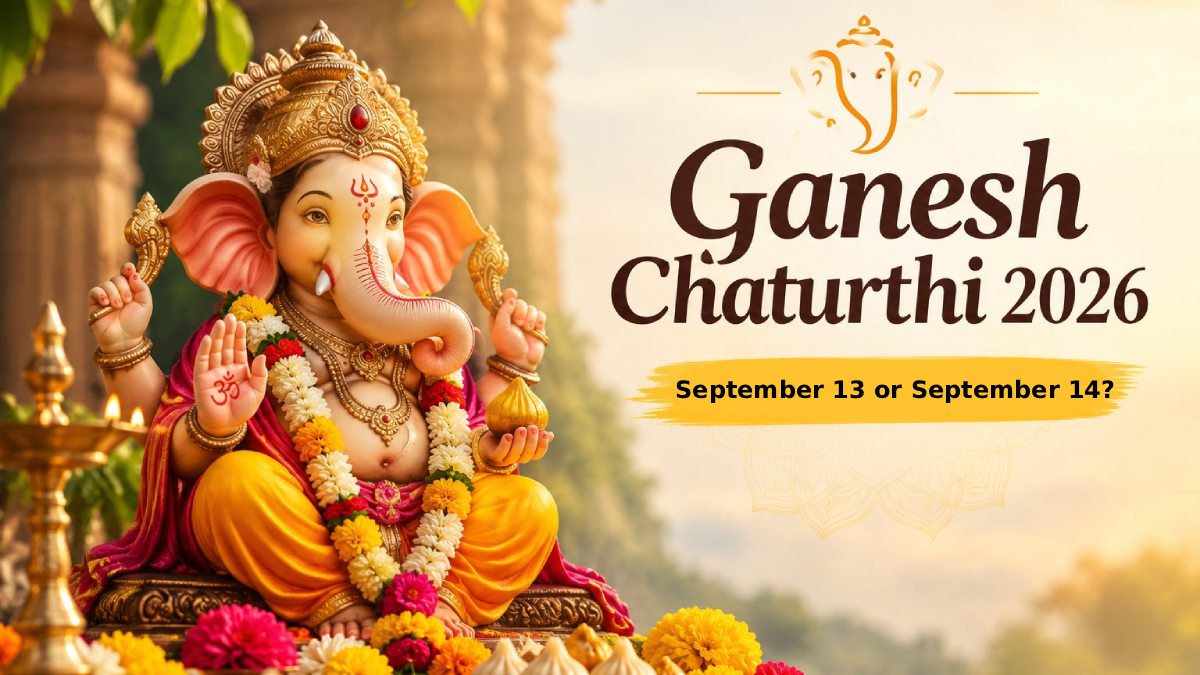 Ganesh Chaturthi 2026: September 13 or September 14? Know the Correct Date for Ganesh Idol Installation and Puja