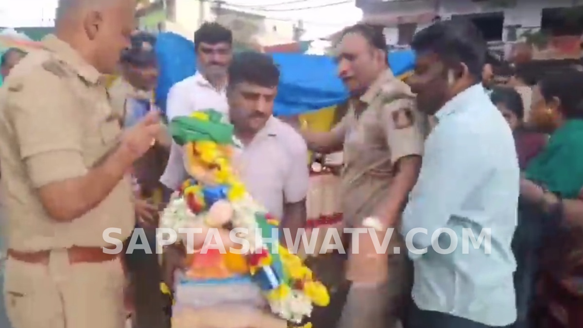 ಬಿಡದಿ ಟೌನ್‌ಶಿಪ್ ವಿವಾದಕ್ಕೆ ಹೊಸ ತಿರುವು - ಸತ್ಯಾಗ್ರಹ ಸ್ಥಳದಲ್ಲಿದ್ದ ಗಣೇಶ ಮೂರ್ತಿ ತೆರವು!!