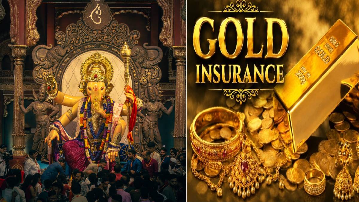 Mumbai’s GSB Ganpati Gets Record ₹703 Crore Insurance Cover, 66 Kg Gold to Adorn Idol