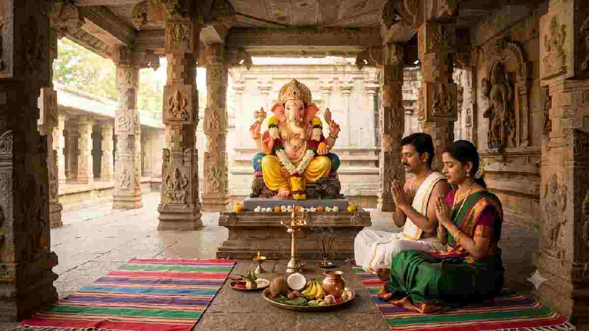 ಬುದ್ಧಿ, ಜ್ಞಾನ, ಯಶಸ್ಸು, ಸಮೃದ್ಧಿಗಾಗಿ ಗಣೇಶನ ಈ ಮಂತ್ರಗಳು | Photo Credit: AI