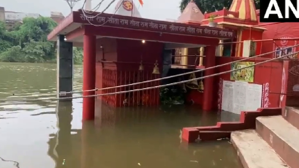 Ganga river water | Photo Credit: https://x.com/ANI