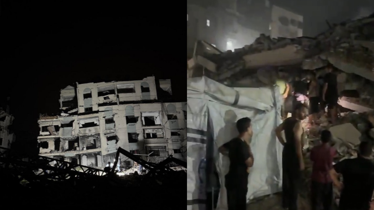 Gaza Building Collapse: Children Among Dead As Nearly 100 Remain Trapped