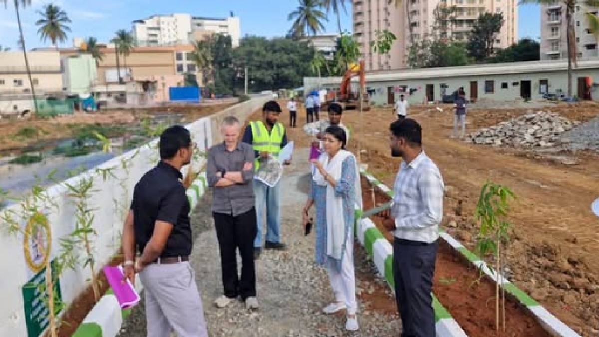ಬೆಂಗಳೂರು ರಾಜಕಾಲುವೆಗೆ ಬಂತು ಹೊಸ ಲುಕ್‌-ವಾಕಿಂಗ್ ಪಥ, ಹಸಿರು ಕಾರಿಡಾರ್‌ಗೆ ವಿಶ್ವ ಬ್ಯಾಂಕ್‌ ಶಹಬ್ಬಾಸ್‌!!