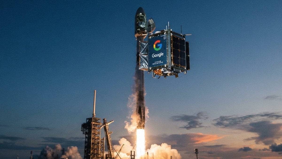 Google Set To Launch Mini Data Centre Into Space Next Week