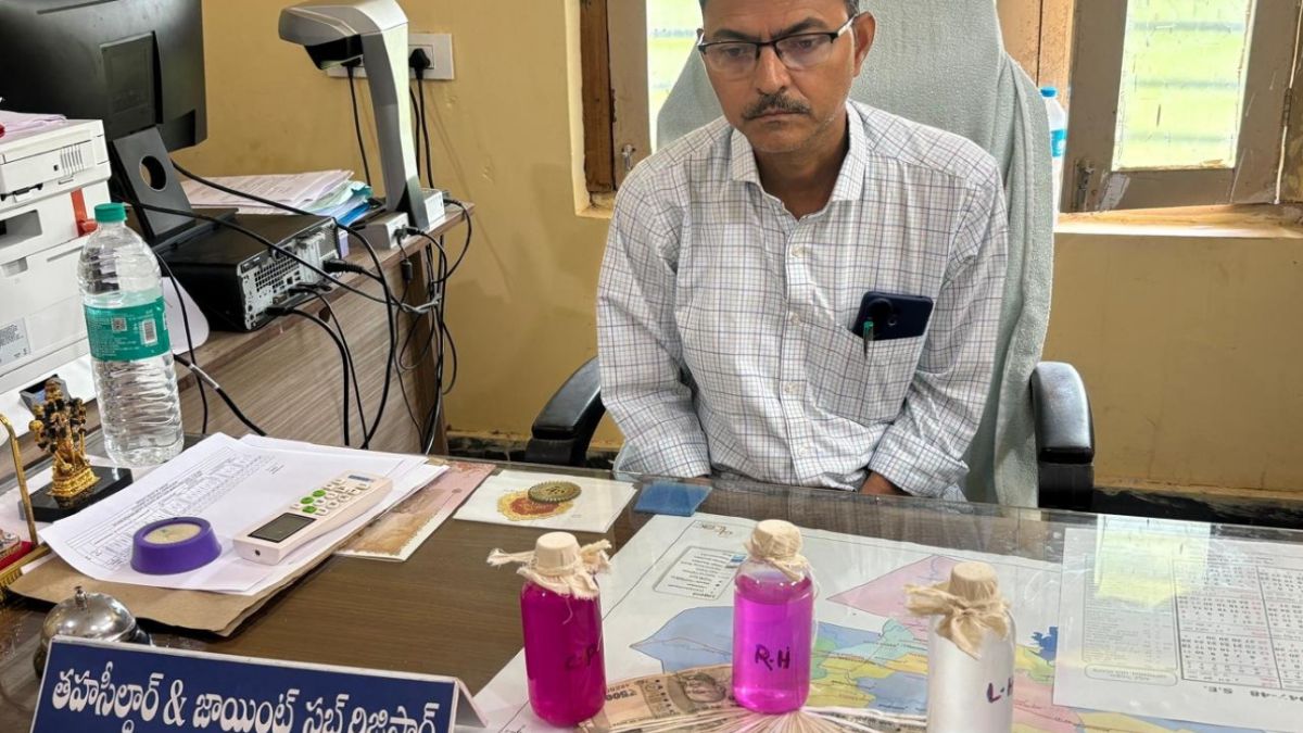Telangana ACB Traps Govindaraipet Revenue Officer While Accepting Rs 14,000