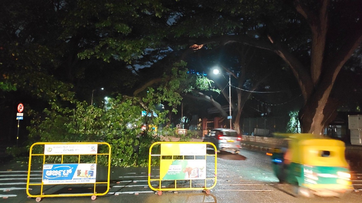 ಬೆಂಗಳೂರು ಭಾರಿ ಮಳೆ | Photo Credit: https://x.com/blrcitytraffic