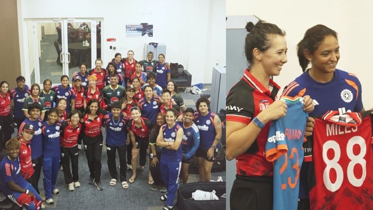 Women’s Asia Cup: India and Hong Kong China Players Share Jerseys in Heartwarming Dressing Room Moment