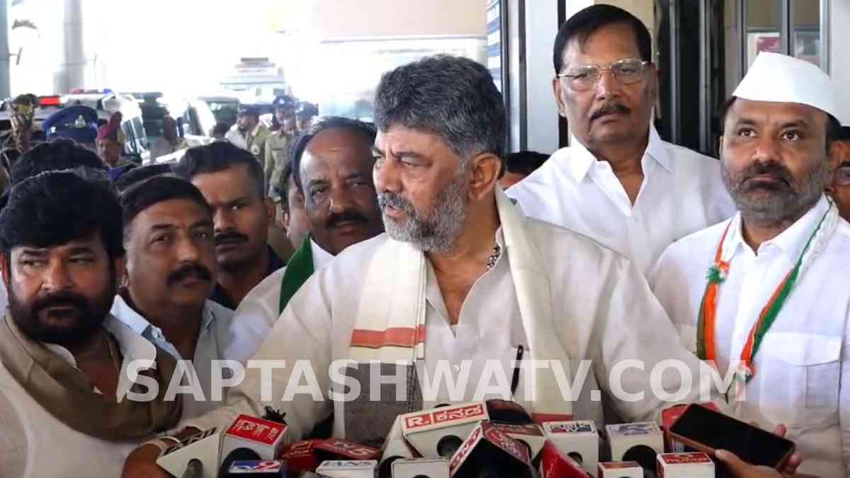 DK Shivakumar Hits Back at BJP, Says Drought March Is Political