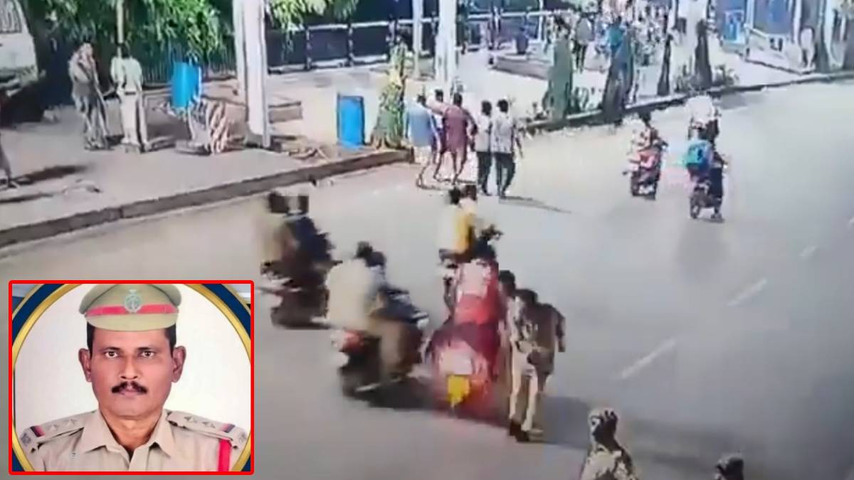 Hyderabad Tank Bund Hit-and-Run Kills SI During Ganesh Immersion Duty | Photo Credit: https://x.com/sudhakarudumula