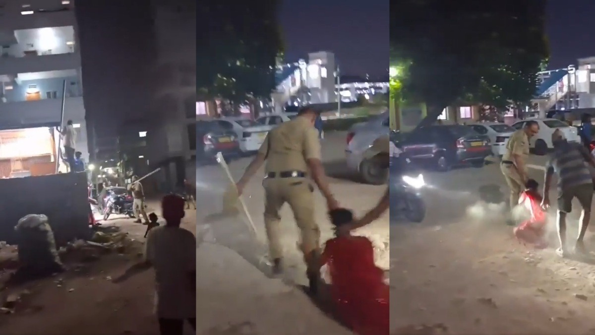 Hyderabad Railway Station Row: Home Guard Seen Dragging Woman by Hair, Incident Sparks Outrage