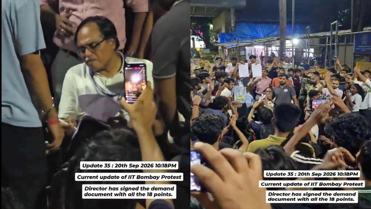 IIT Bombay Director Signs 18-Point Charter After Protests Over Sahil Wakode’s Death; Probe, Mental Health Reforms Promised