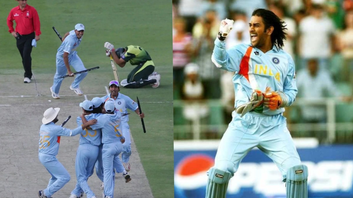 On This Day 2007: Dhoni’s India Won the T20 World Cup and Changed Indian Cricket | Photo Credit: https://x.com/definitelynot05/    |  https://x.com/CricVerse07/