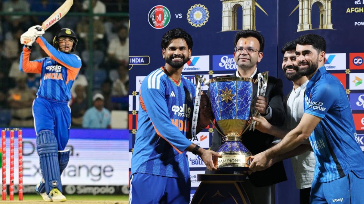 India Whitewash Afghanistan as Abhishek Sharma Rewrites T20I Record | Photo Credit: https://x.com/ani_digital/    |    https://x.com/AjayJadeja171/