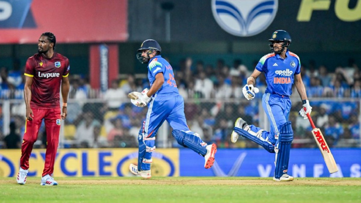 Team India Creates History with 406 Chase vs West Indies, Achieves Rare ODI Record After 7,507 Days