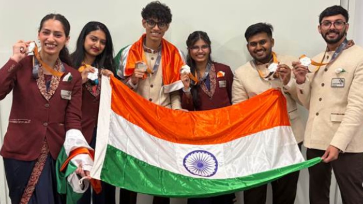 India Ranks 10th at WorldSkills Shanghai 2026, Wins 6 Silver Medals and 20 Medals for Excellence
