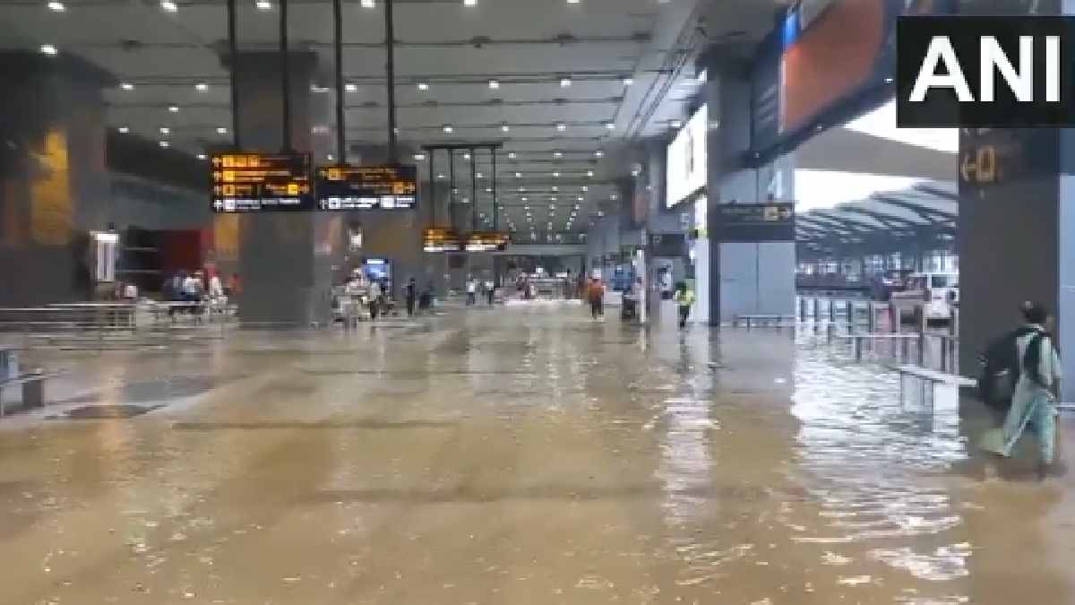 Delhi Rain Fury: Waterlogging Hits IGI Airport After Heavy Showers