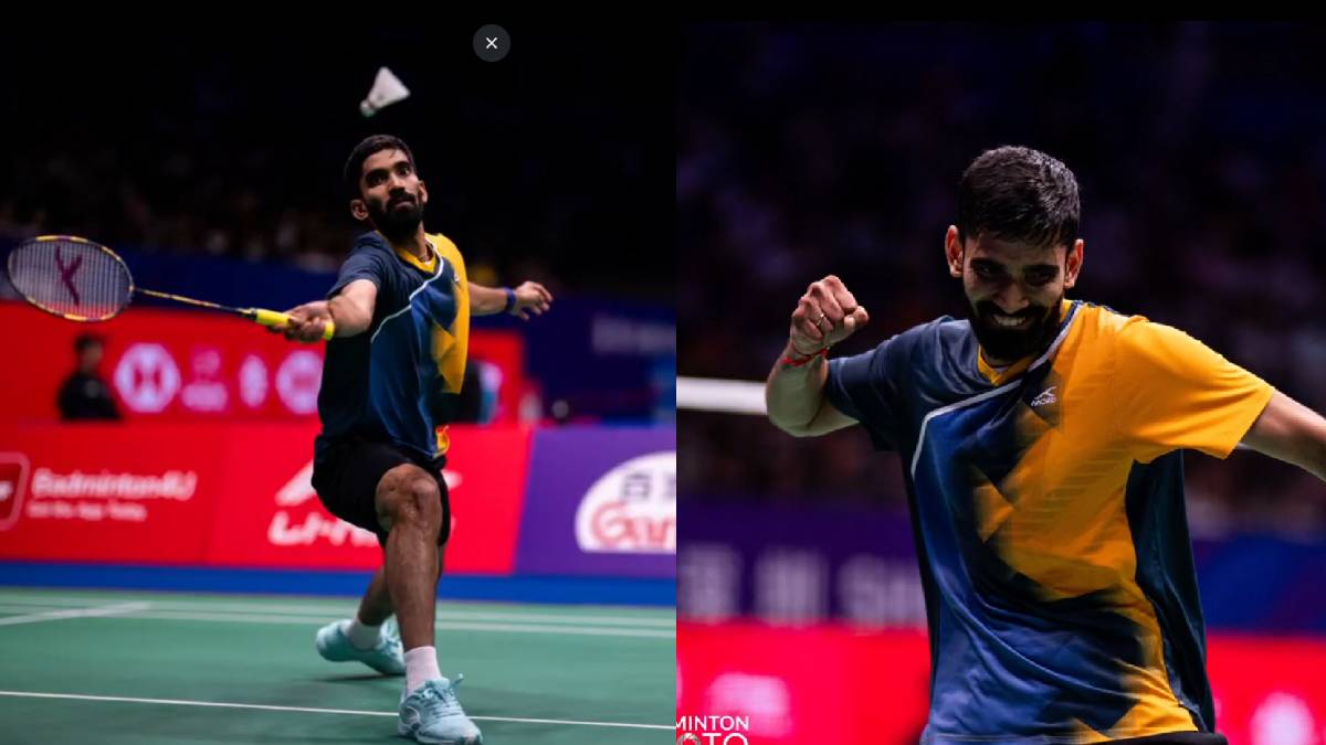 ಚೀನಾ ಮಾಸ್ಟರ್ಸ್‌ನಲ್ಲಿ ಶ್ರೀಕಾಂತ್ ಮಿಂಚು - ವಿಕ್ಟರ್ ಲೈ ವಿರುದ್ಧ ನೇರ ಗೇಮ್‌ಗಳ ಜಯ!!