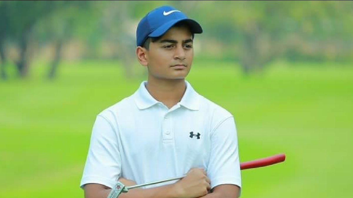 Indian golfer Krishiv Tekchandani launches his ultra-luxury watch venture, XII NOON. | Photo Credit: https://www.instagram.com/krishivt/