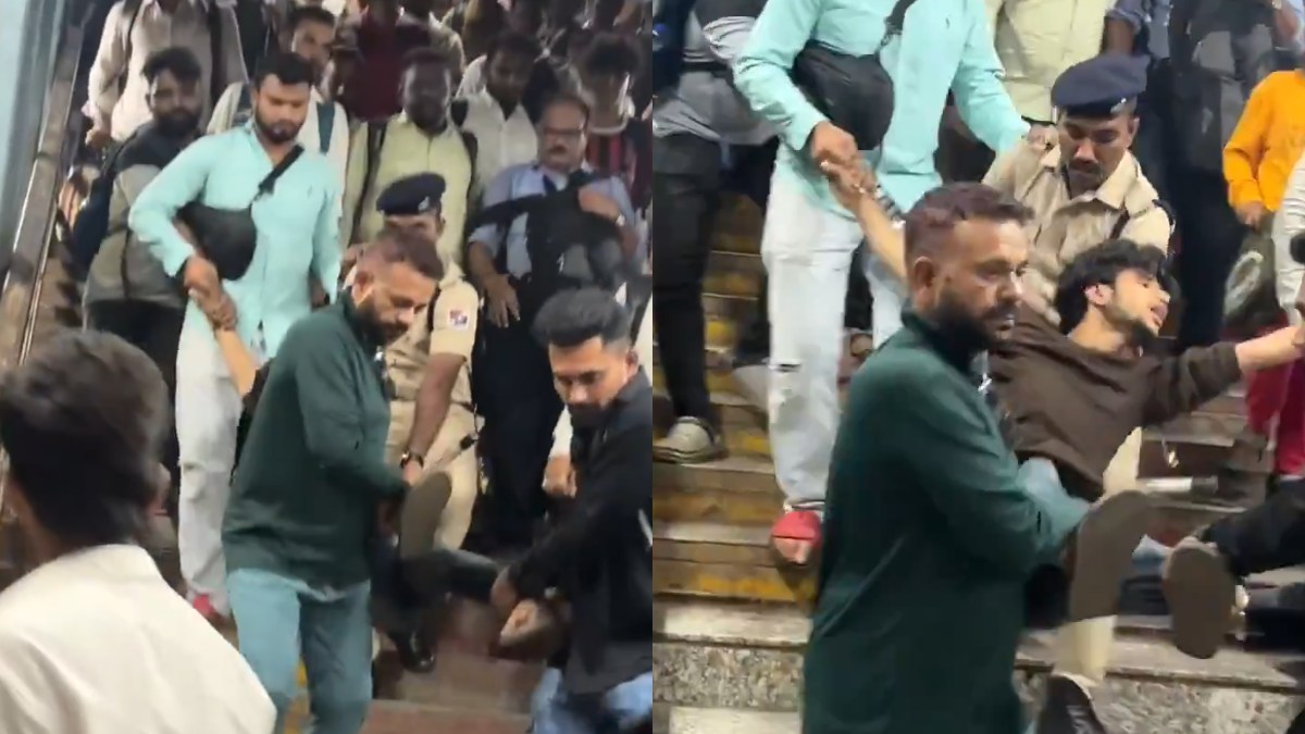 Kurla Harbour Line Ladies Coach: Man Allegedly Harasses Women, Passengers Restrain Him