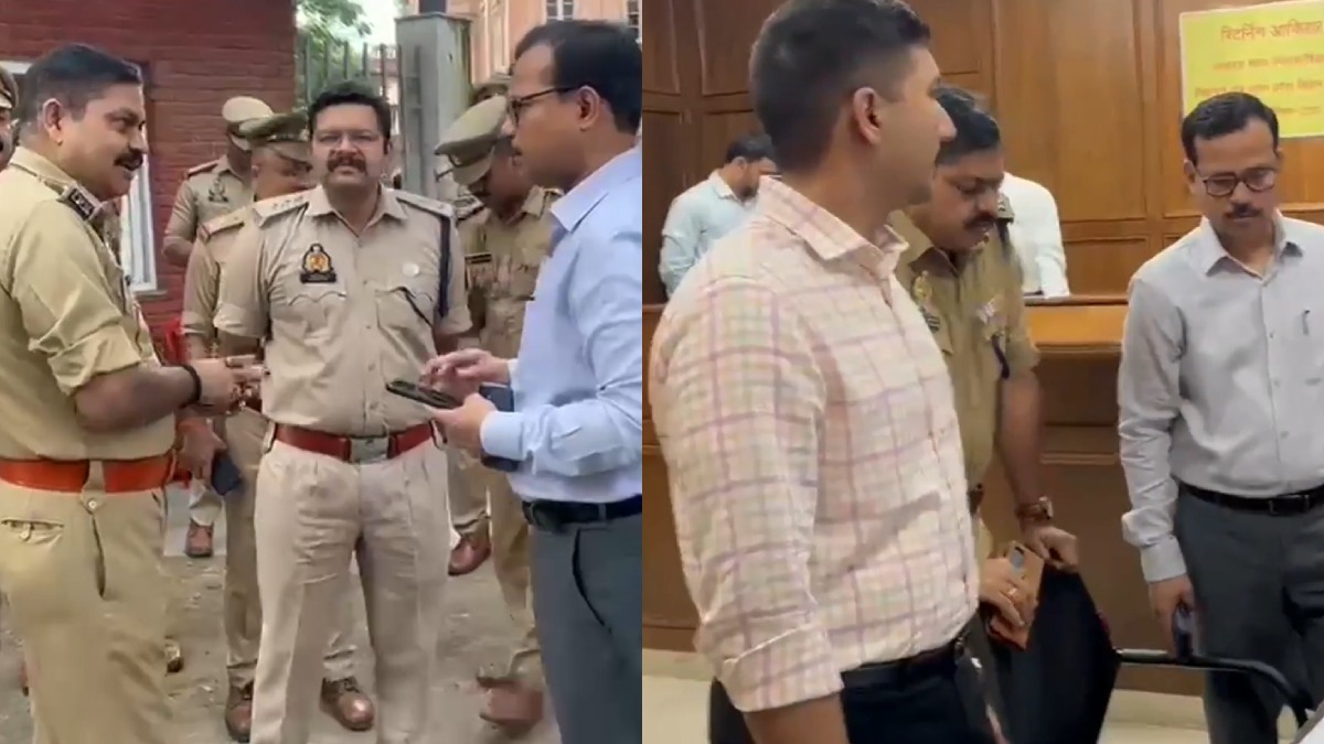 Lucknow MLC Nomination Begins: Tight Security, Checking and Barricades at Venue