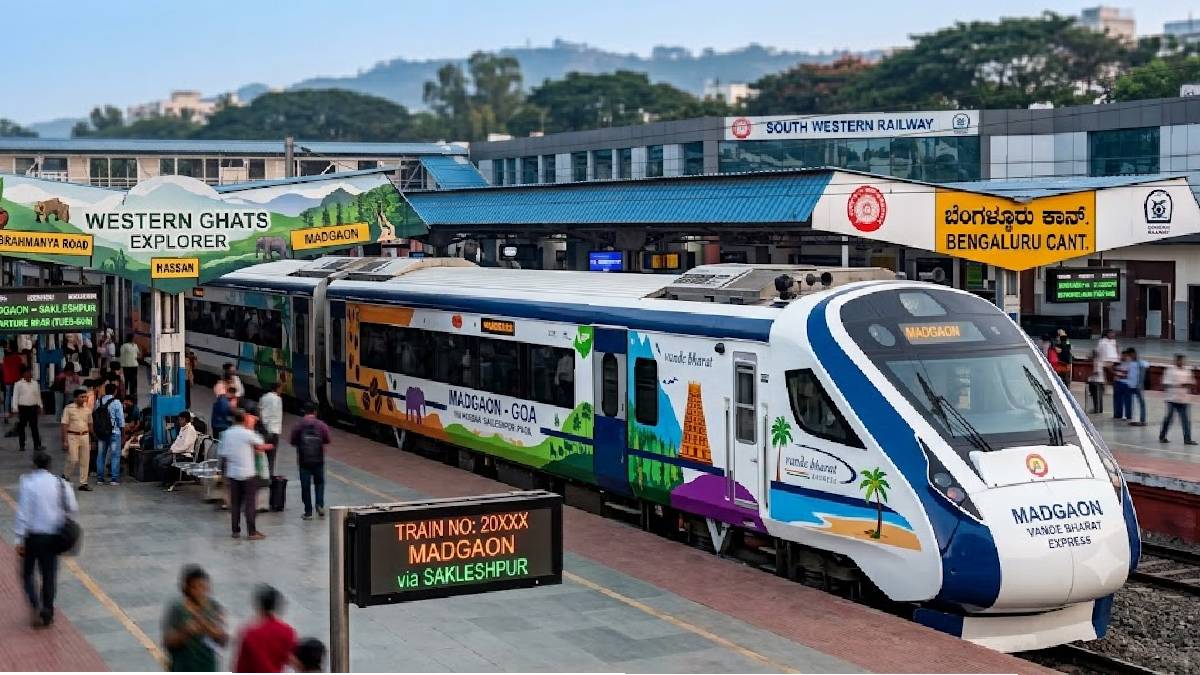 ಬೆಂಗಳೂರು-ಗೋವಾ ಪ್ರಯಾಣಿಕರಿಗೆ ಗುಡ್‌ನ್ಯೂಸ್ - ಅಕ್ಟೋಬರ್ 1ರಂದು ವಿಶೇಷ ರೈಲು, 23 ಕೋಚ್‌ಗಳು!!