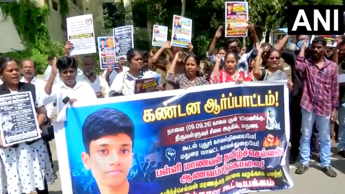 Madurai Student Death Sparks Protest: Demand Grows for Murder Case in Thamizhselvan's Mysterious Death
