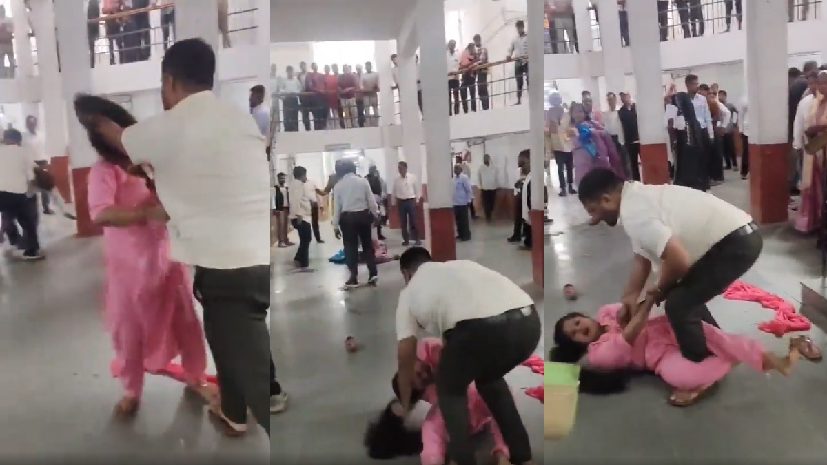 Maharajganj Court Assault | Photo Credit: x.com/gharkekalesh