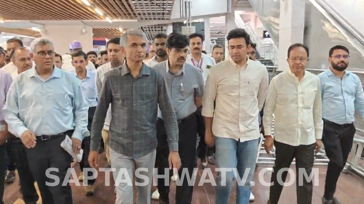ಮೆಜೆಸ್ಟಿಕ್ ಮೆಟ್ರೋ ನಿಲ್ದಾಣದಲ್ಲಿ ಸಚಿವ ಕೃಷ್ಣ ಬೈರೇಗೌಡ ಪರಿಶೀಲನೆ-ಅಧಿಕಾರಿಗಳ ಜೊತೆ ಚರ್ಚೆ!!