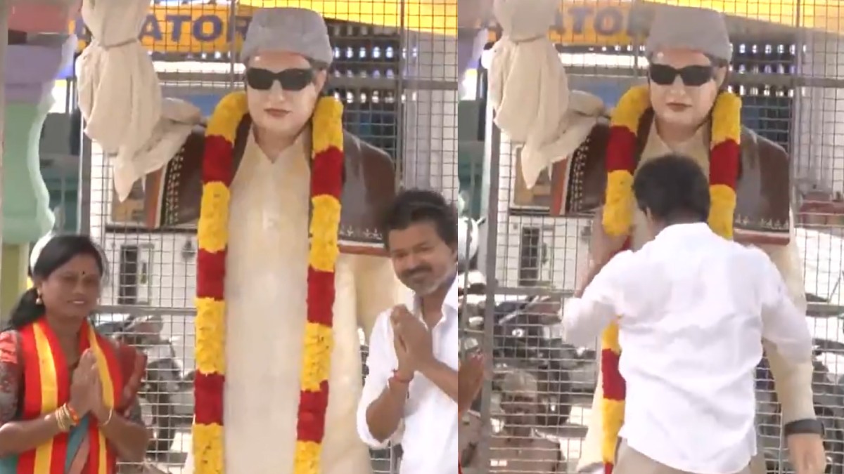 Vijay Stops Convoy for MGR Tribute as Madurantakam Bypoll Campaign Kicks Off